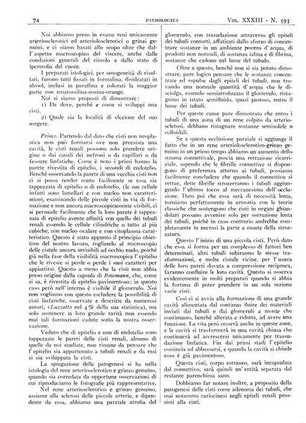 Pathologica rivista quindicinale