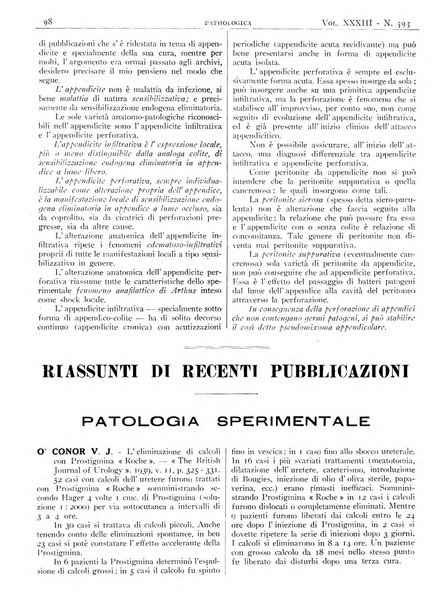 Pathologica rivista quindicinale