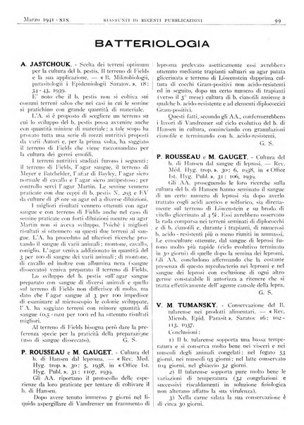 Pathologica rivista quindicinale