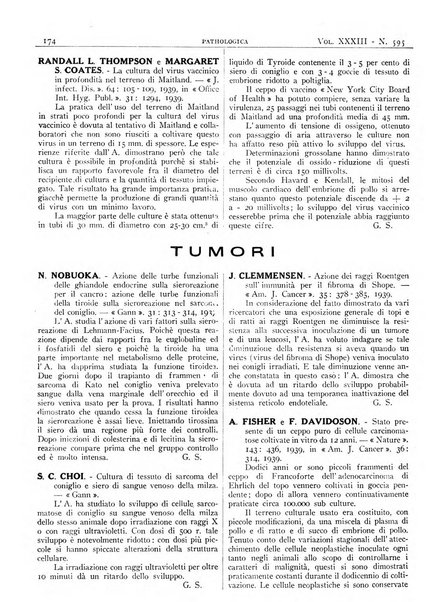 Pathologica rivista quindicinale