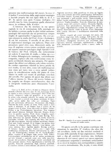 Pathologica rivista quindicinale