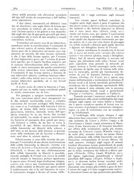 Pathologica rivista quindicinale