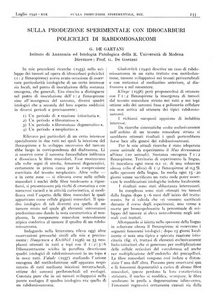 Pathologica rivista quindicinale