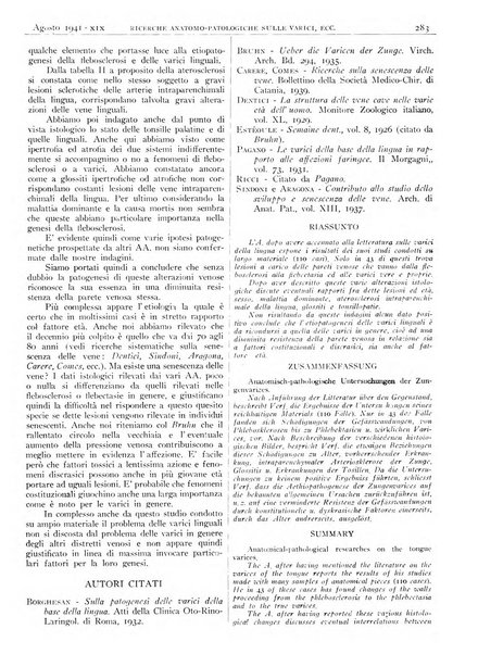 Pathologica rivista quindicinale