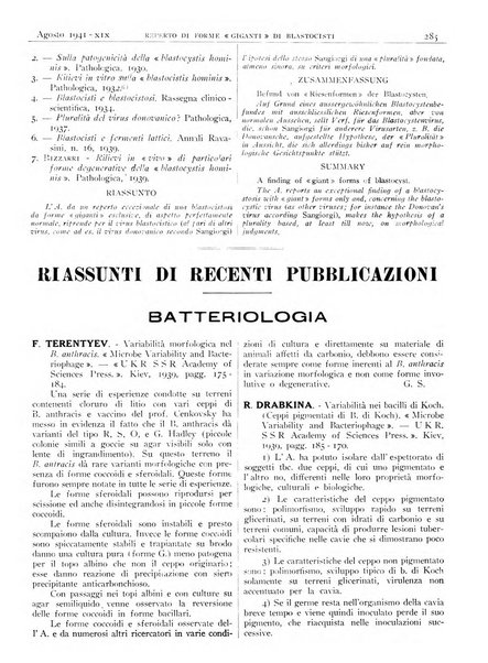 Pathologica rivista quindicinale