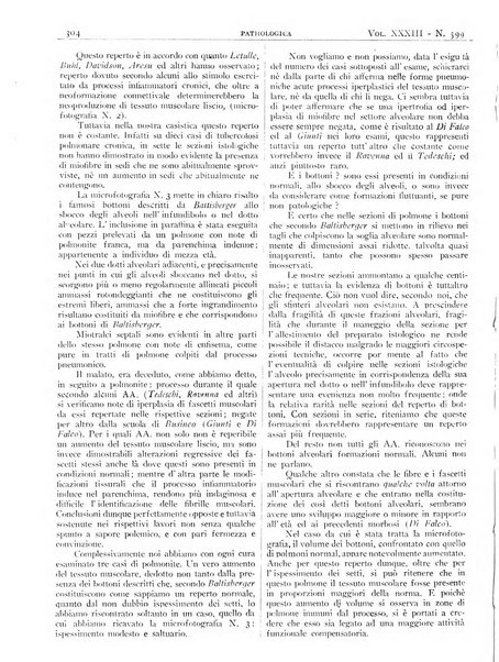 Pathologica rivista quindicinale