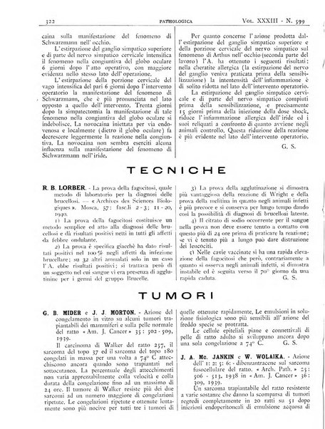 Pathologica rivista quindicinale