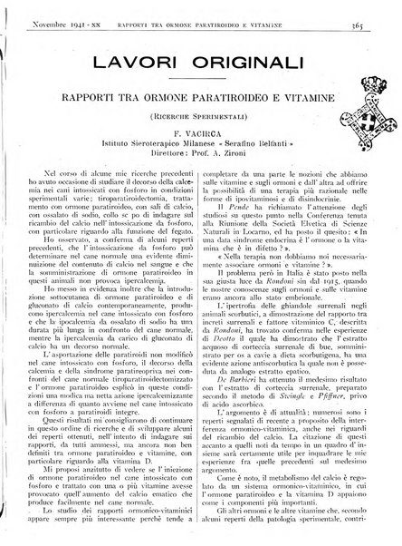 Pathologica rivista quindicinale