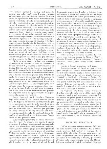 Pathologica rivista quindicinale