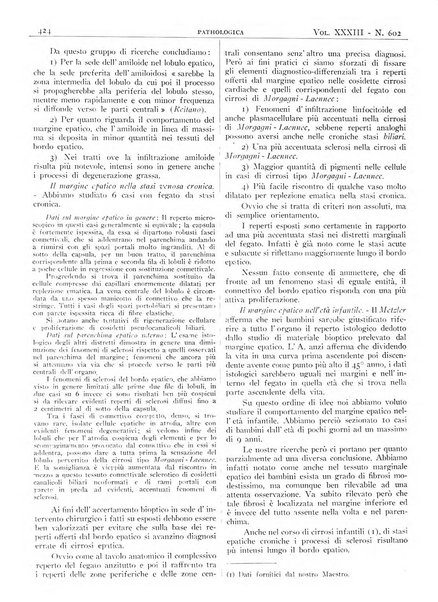 Pathologica rivista quindicinale