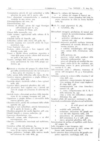 Pathologica rivista quindicinale