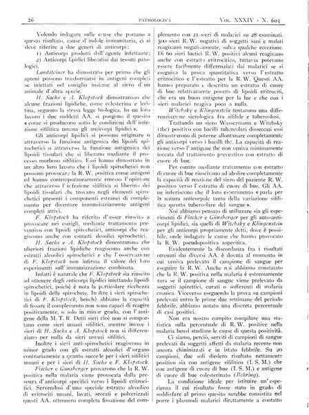 Pathologica rivista quindicinale