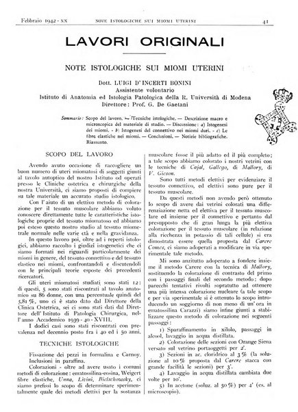 Pathologica rivista quindicinale