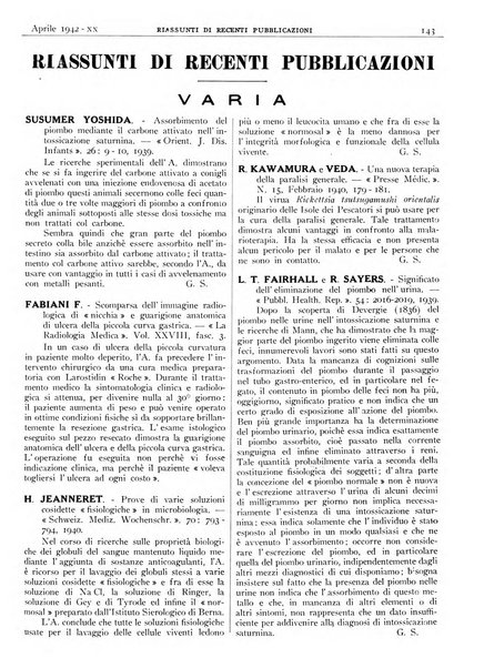 Pathologica rivista quindicinale