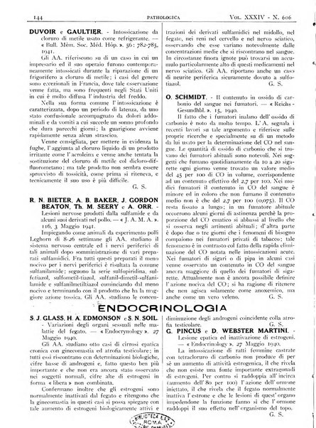 Pathologica rivista quindicinale