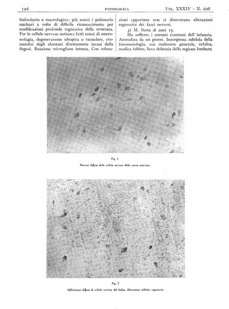 Pathologica rivista quindicinale