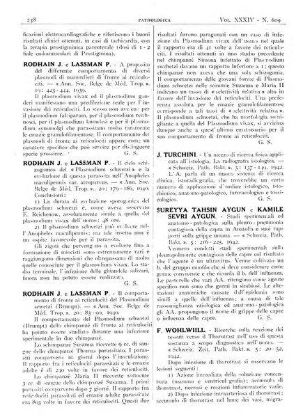 Pathologica rivista quindicinale