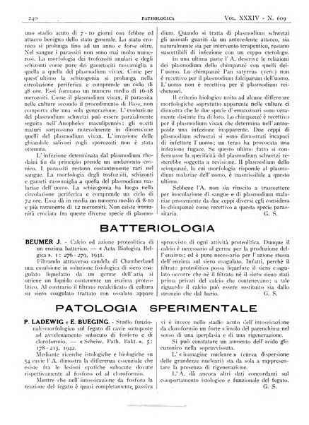 Pathologica rivista quindicinale