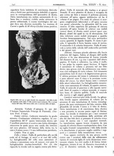 Pathologica rivista quindicinale