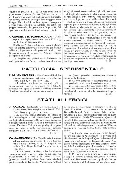 Pathologica rivista quindicinale