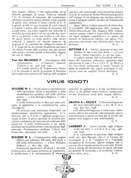 Pathologica rivista quindicinale