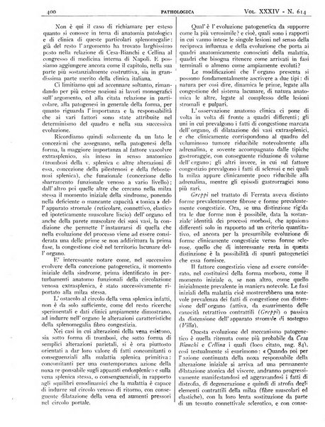 Pathologica rivista quindicinale