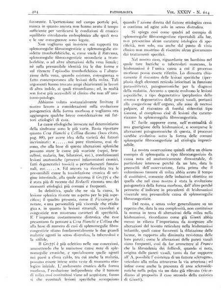 Pathologica rivista quindicinale