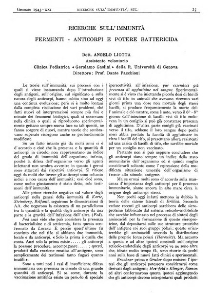 Pathologica rivista quindicinale