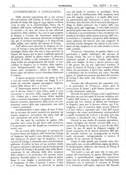 Pathologica rivista quindicinale