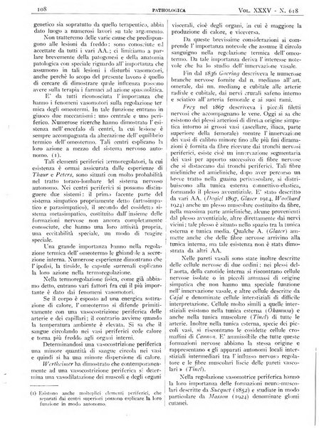 Pathologica rivista quindicinale