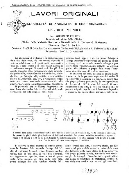 Pathologica rivista quindicinale