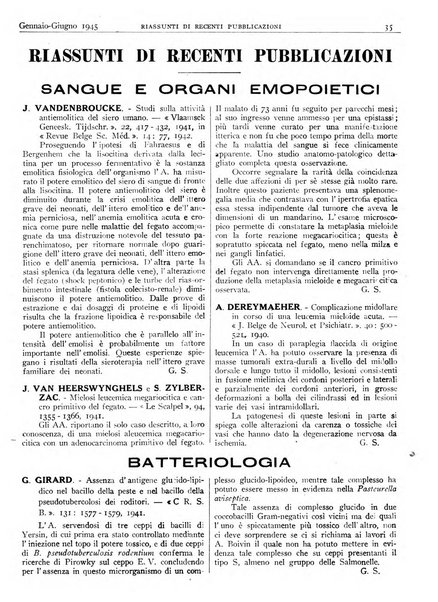 Pathologica rivista quindicinale