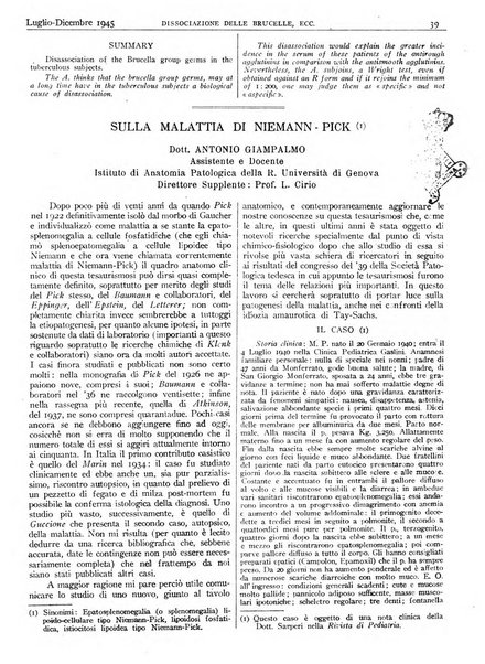 Pathologica rivista quindicinale