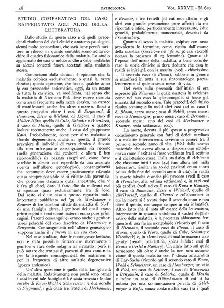 Pathologica rivista quindicinale