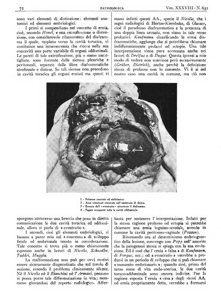 Pathologica rivista quindicinale