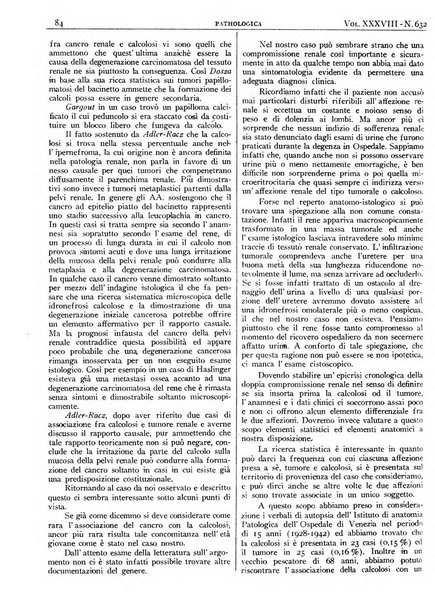 Pathologica rivista quindicinale