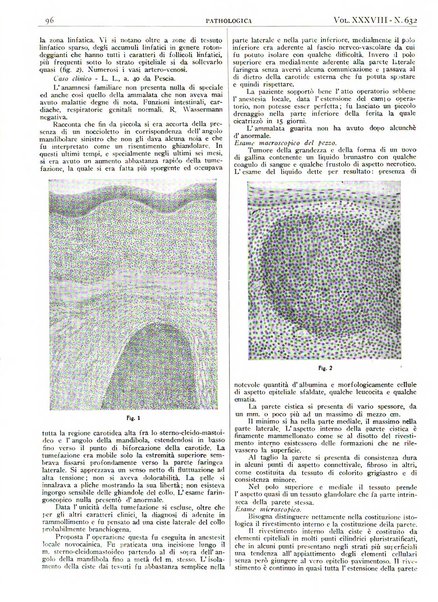 Pathologica rivista quindicinale