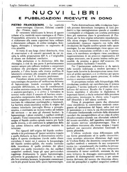 Pathologica rivista quindicinale