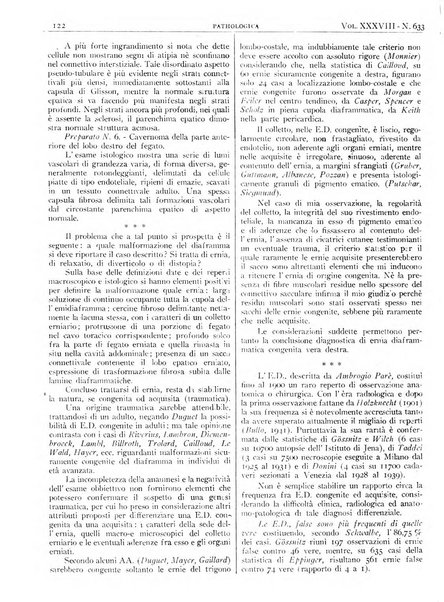 Pathologica rivista quindicinale