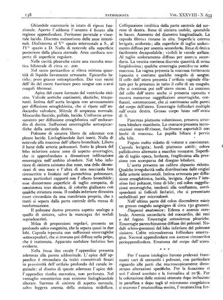 Pathologica rivista quindicinale