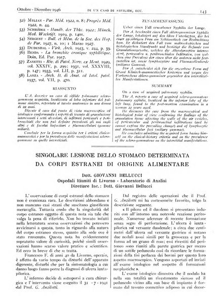 Pathologica rivista quindicinale