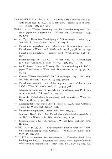 Patologia comparata della tubercolosi