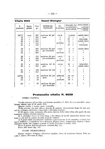 Patologia comparata della tubercolosi