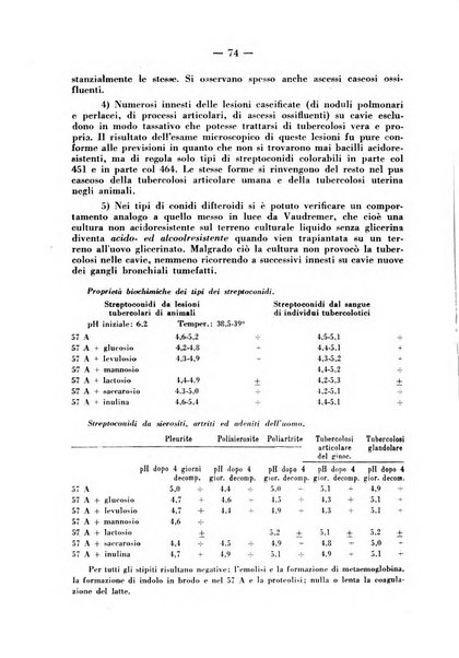 Patologia comparata della tubercolosi