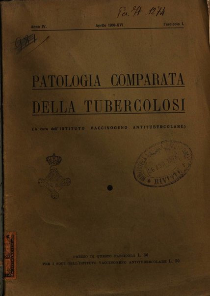 Patologia comparata della tubercolosi