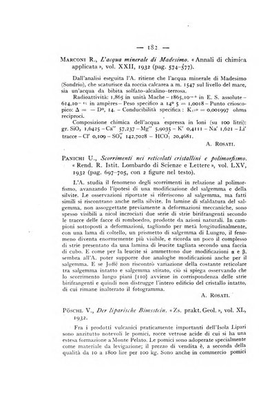 Periodico di Mineralogia