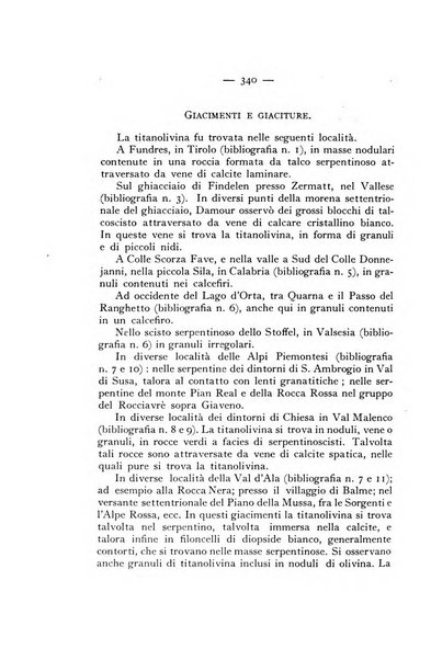 Periodico di Mineralogia