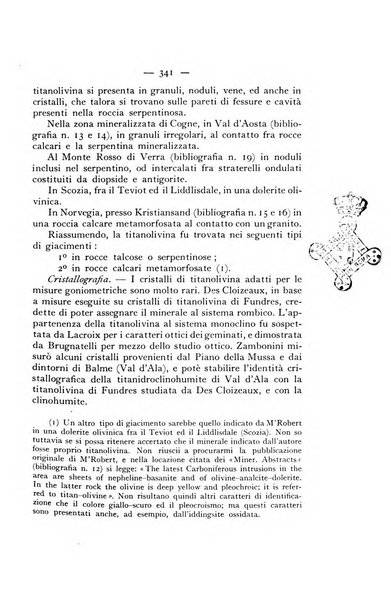 Periodico di Mineralogia