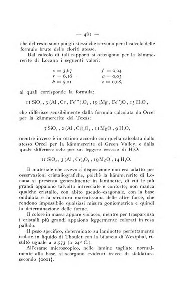 Periodico di Mineralogia