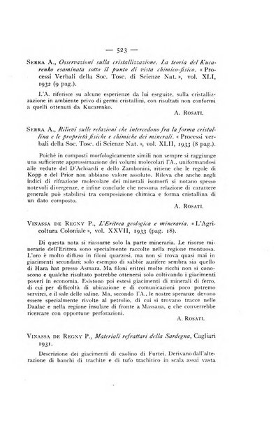 Periodico di Mineralogia